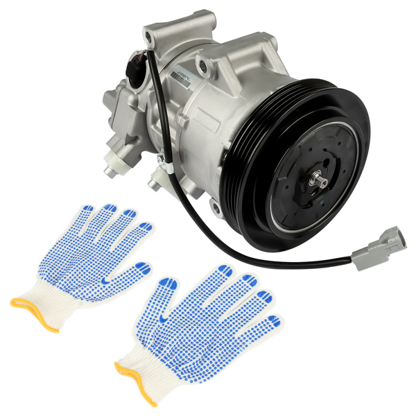 空调压缩机 A/C AC Compressor with Clutch Replacement for Toyota Yaris 2007-2012 L4 1.5L 8831052481 158318-9