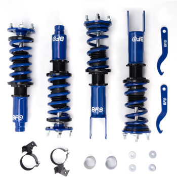 Front & Rear Coilover Shock Absorber Suspension Parts Fit For Honda Civic 1988-1991 EC ED EE EF Fit For Honda CR-X 1988-1991 ED EE EF