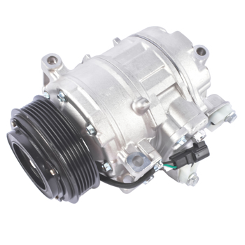 空调压缩机 A/C Compressor W/ 6-Groove Pulley Replacement for Ford Edge 2012-2015, Explorer 2012-2013 L4 2.0L CT4Z19703B