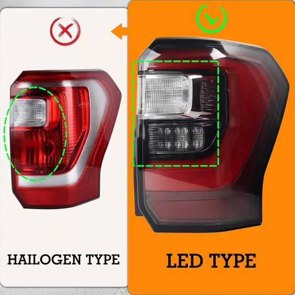 适用于福特远征 2018-2021 款 LED 尾灯后灯总成（右乘客侧）-6