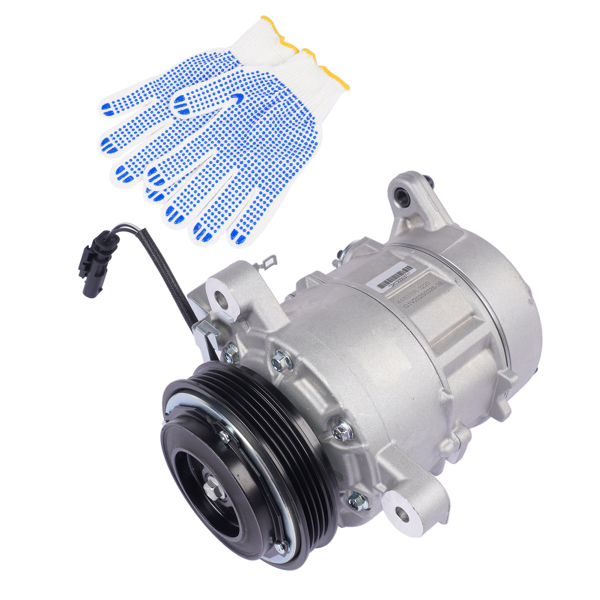 汽车空调压缩机 A/C Compressor w/ clutch Fit for Chevrolet Silverado 1500 GMC Sierra 1500 Cab Pickup 4-Door 2014-2018 22986660, 1522303, 1522310-7