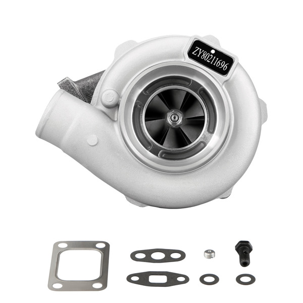 涡轮增压器 GT3037 T3 法兰 A/R .60 水冷+油冷 适用于所有四缸/六缸 2.5L-3.0L 发动机-1
