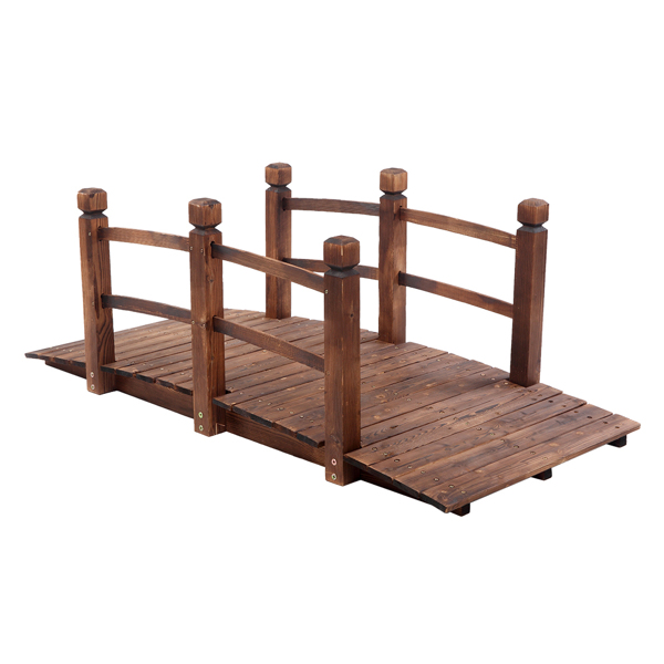 碳化色木桥150*67*56cm-23