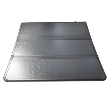 尾箱盖 4.6FT Hard Tri-Fold Tonneau Cover with Light Replacement for 2022-2025 Ford Maverick Truck Bed Waterproof