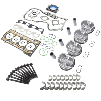 发动机大修包 Engine Pistons Head Gaskets Bearing Kit Replacement for Audi Volkswagen Jetta 1.4 TSI EA111 03C107065CK 03C198151B