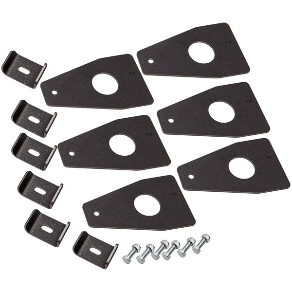 6pcs Universal Roof Rack Gutter Mounts -2