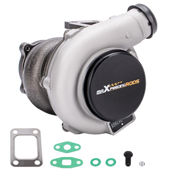 GT3037 涡轮增压器 GT30 500马力+ T3.82 A/R 74 叶轮 涡轮增压器 适用于所有4缸/6缸 2.5L-3.0L 发动机 水冷和油冷