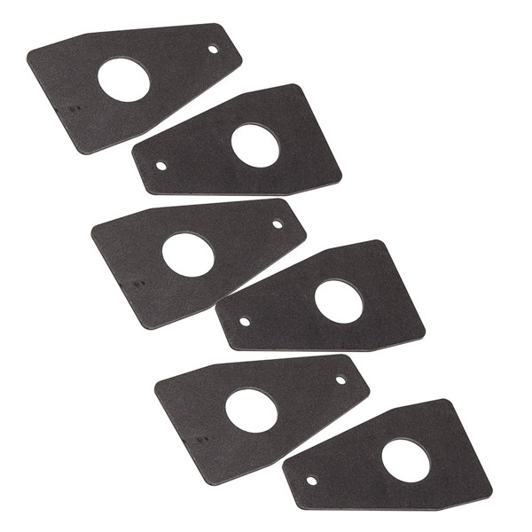 6pcs Universal Roof Rack Gutter Mounts -4