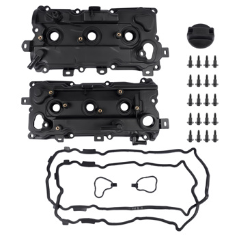 气门室盖 Left+Right Valve Covers Fits for Infiniti JX35 QX60 Nissan Altima Pathfinder 2007-2014 3.5L 13264JA10A 13264JA10B