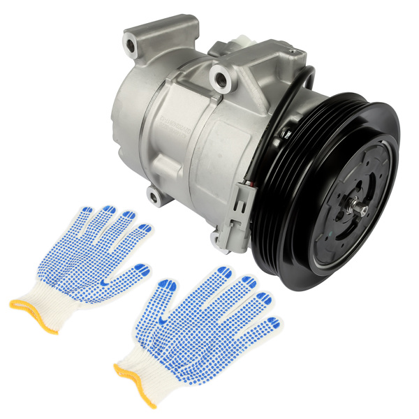 空调压缩机 A/C AC Compressor with Clutch Replacement for Toyota Yaris 2007-2012 L4 1.5L 8831052481 158318-5
