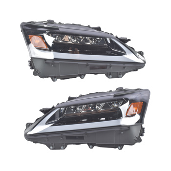 大灯总成 2x LH & RH LED Headlight Assembly Xenon Headlamp Replacement for Lexus GS250/GS350 3.5L V6 2013 2014 2015