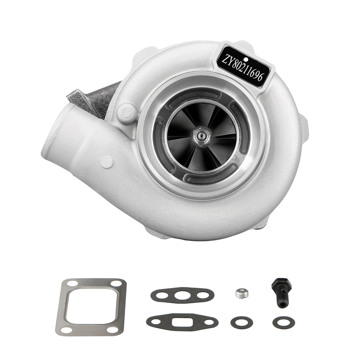 涡轮增压器 GT3037 T3 法兰 A/R .60 水冷+油冷 适用于所有四缸/六缸 2.5L-3.0L 发动机