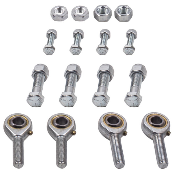 Anti-Roll Bar Sway Bar Set 24" and 36" Chromoly Frame Rail Width, 10.2" Arms -3