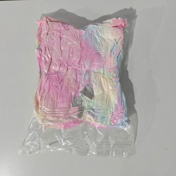 彩虹毛毯北欧风办公室懒人午睡毯扎染沙发毯子绒毯 扎染深彩虹-6