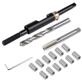 头部螺栓螺纹维修套件 M11x1.5 Metric Head Bolt Thread Repair Kit Replacement for  Honda Toyota Hyundai KIA 35119S