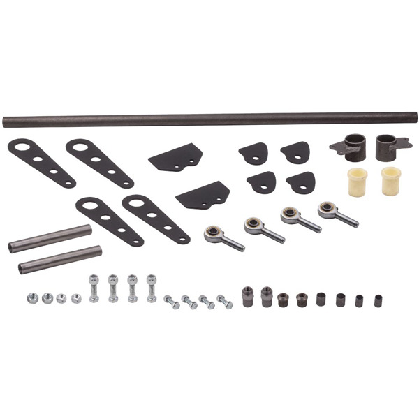 Anti-Roll Bar Sway Bar Set 24" and 36" Chromoly Frame Rail Width, 10.2" Arms -2