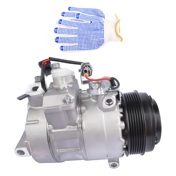 汽车空调压缩机 A/C Compressor Fit for Mercedes-Benz ML250 ML350 ML400 2.1 3.0 3.5L 2014-2015 0008305100 0008302600-4