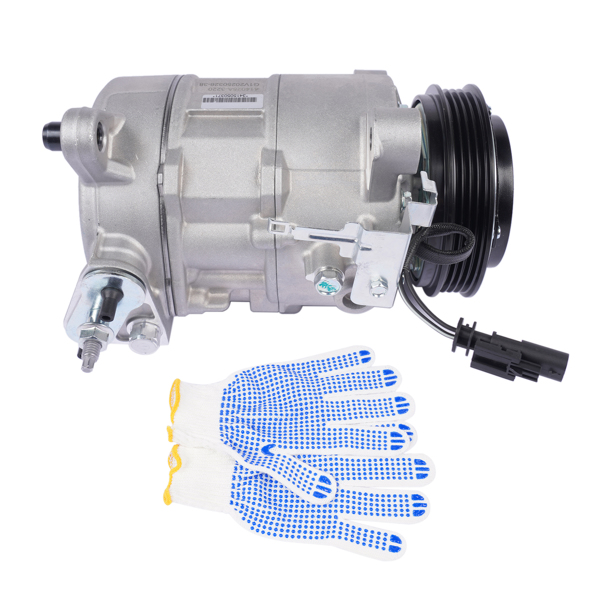 汽车空调压缩机 A/C Compressor w/ clutch Fit for Chevrolet Silverado 1500 GMC Sierra 1500 Cab Pickup 4-Door 2014-2018 22986660, 1522303, 1522310-6