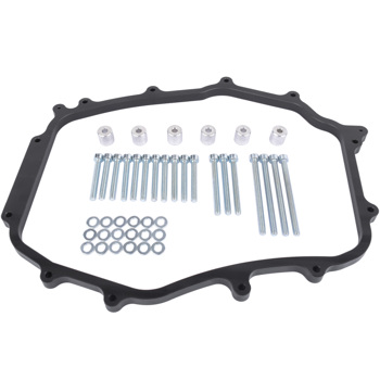 进气歧管配件 5/8" Intake Manifold Thermal Shield Plenum Spacer Fits for Nissan 350Z Infiniti G35 3.5L VQ35DE 2003-2008