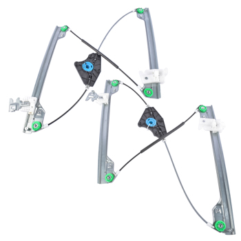 玻璃升降器 2x Front Left & Right Side Power Window Regulator w/o Motor Fit for Nissan Maxima 2009-2014 Sedan 3.5L V6 GAS DOHC 807219DH0A 807219DH1A 807219DH0A 807219DH1A