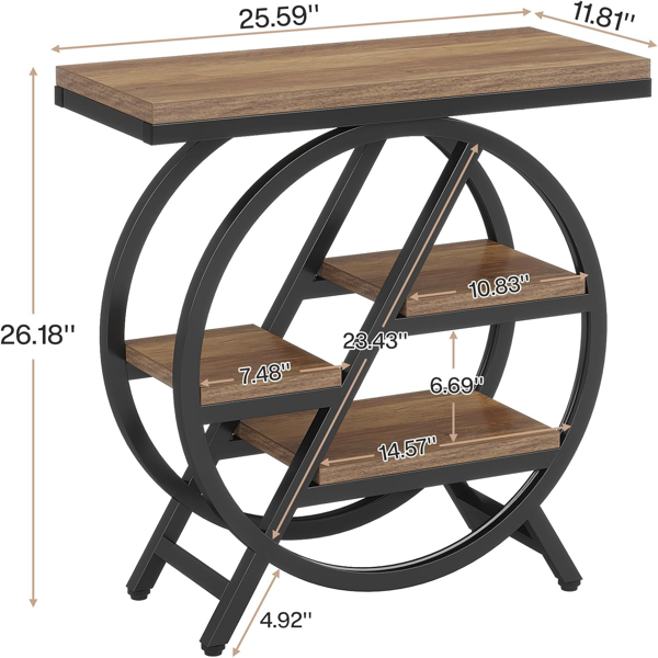Wood End Table-2