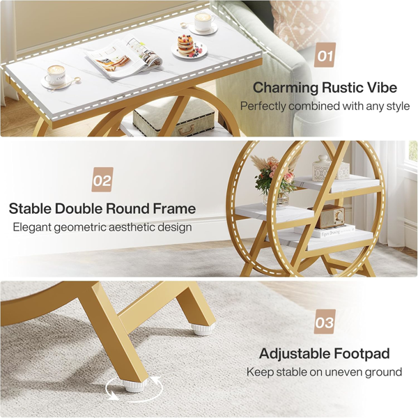 Wood End Table-3