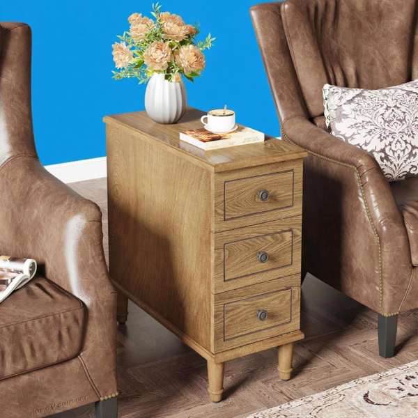 Wood End Table-3
