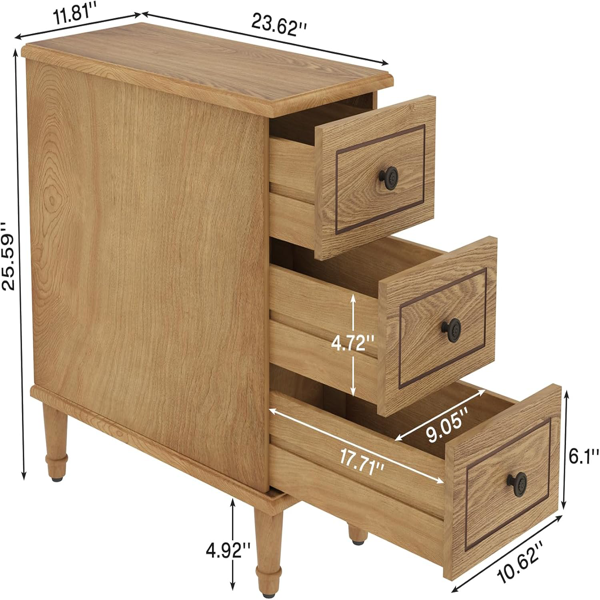 Wood End Table-2