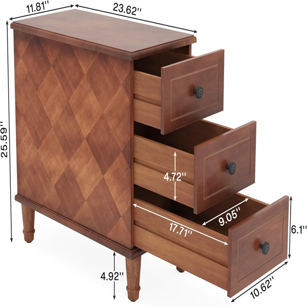 Wood End Table-3