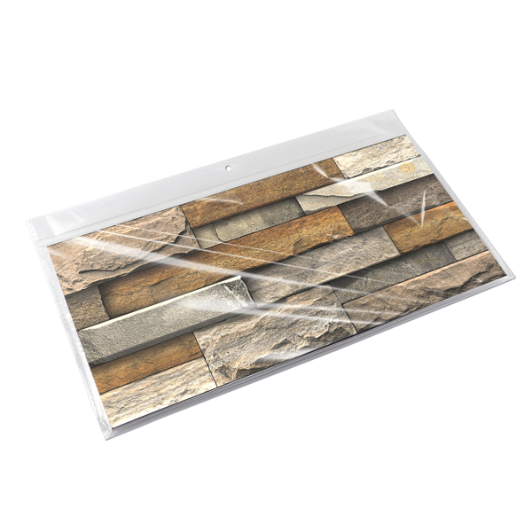 12 Pcs Marble Stone Backsplash Wallpaper Peel And Stick For Kitchen Wall,Bathroom (5.91*11.81inch) PVC Detachable Without Leaving Glue Water Resistant Wall Paper, Wall Renovation | Wall Decoration-16