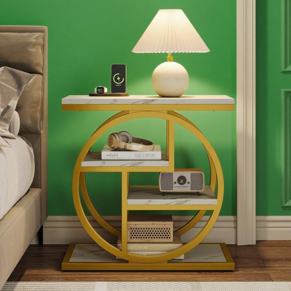 Wood End Table-1