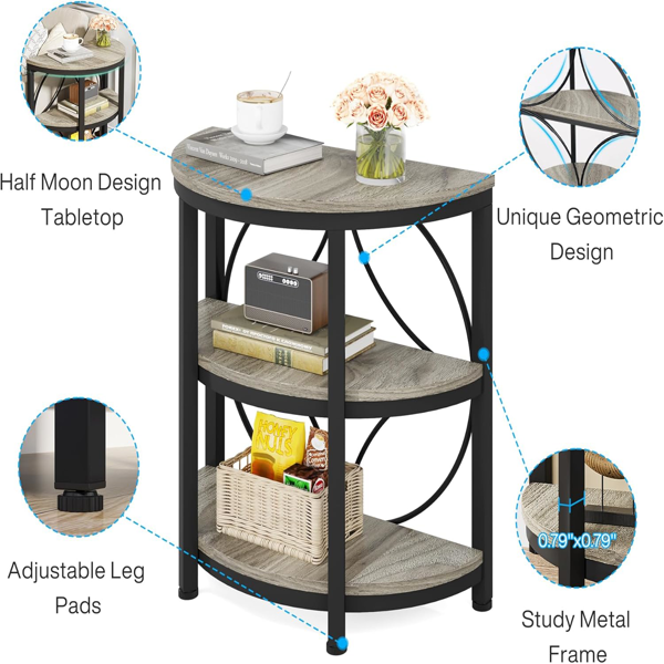 Wood End Table-3