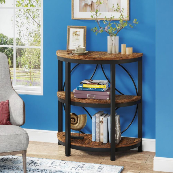 Wood End Table-6