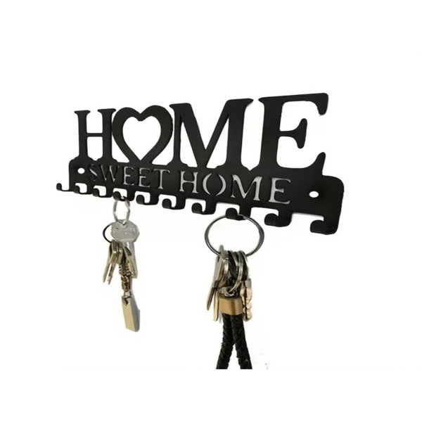 Retro metal key rack wall mounted rural entrance storage handmade iron hooks nostalgic home decoration sturdy key storage corridor wall decoration is very suitable for your entrance or hall.Key hooks.-34