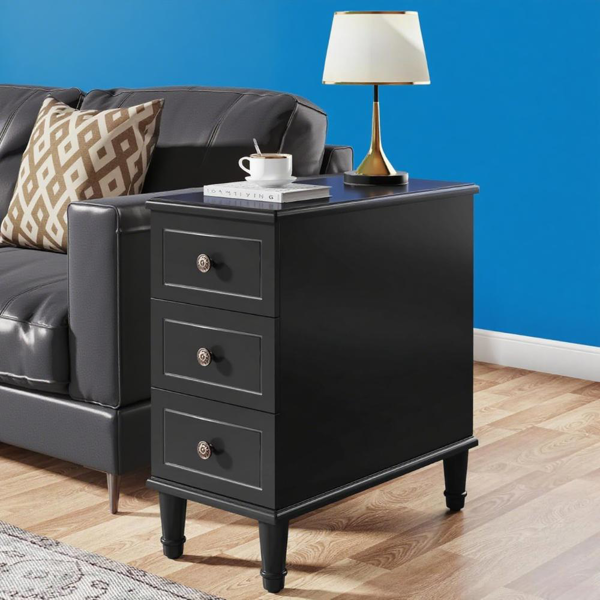 Wood End Table-4