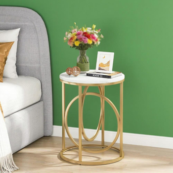 Wood End Table