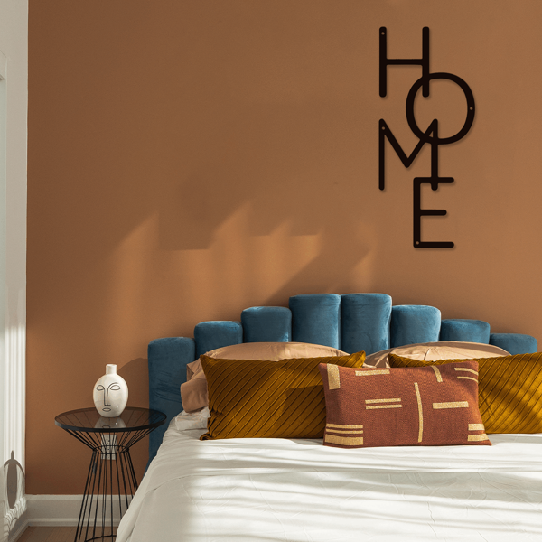 1PC Unique HOME Metal Sign: Perfect for Bedroom Decor & Housewarming Gifts.Wall Sculptures-45