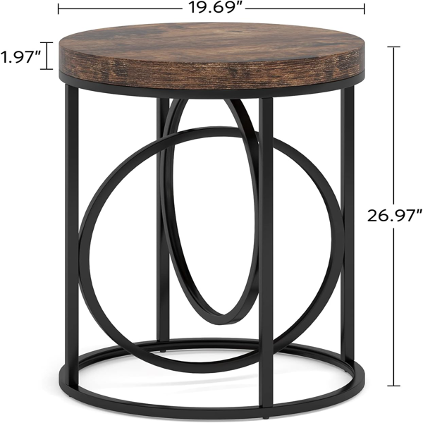 Wood End Table-2