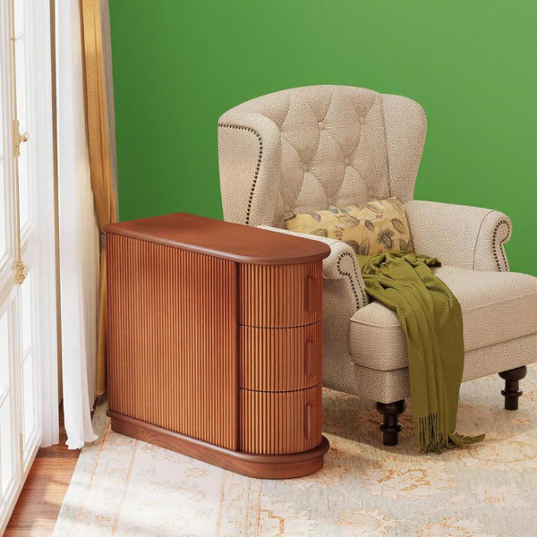 Wood End Table-3