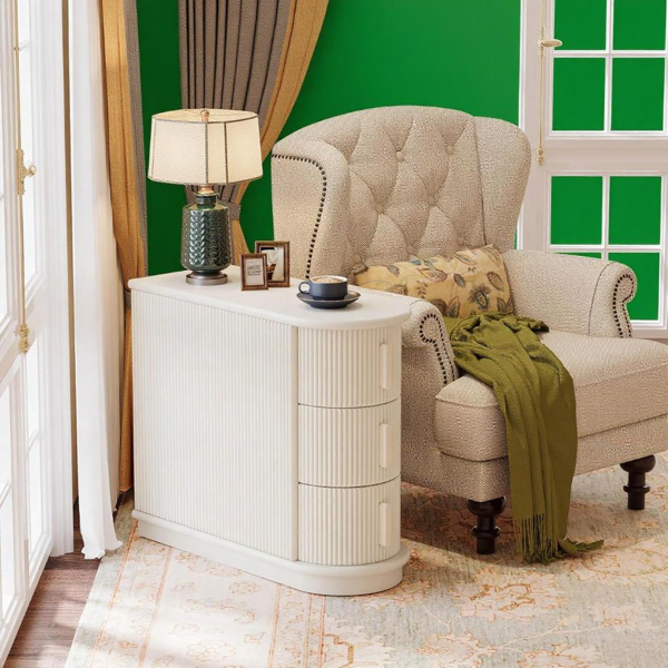 Wood End Table-3