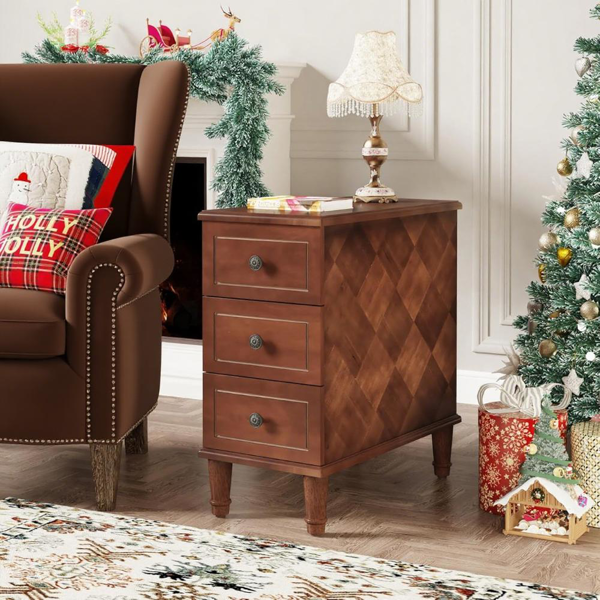 Wood End Table-4