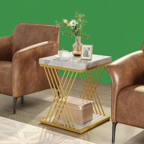 Wood End Table-6