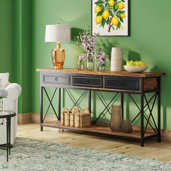 Long Console Table/Living room table-9