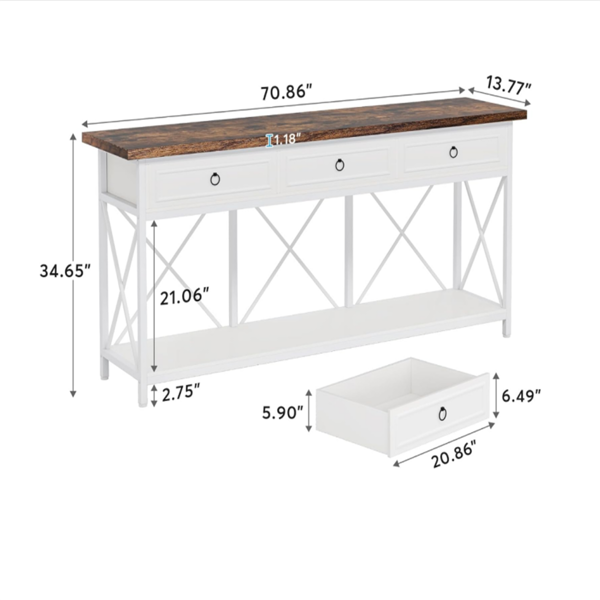 Long Console Table/Living room table-9
