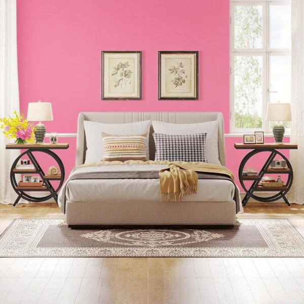 Wood End Table-3