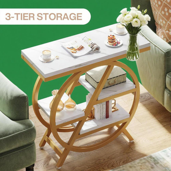 Wood End Table-6