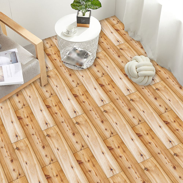 10 Pcs Self-Adhesive Wood-Look Flooring With Realistic Wood Grain Flooring ,Durable And Easy DIY Installation For Quick Renovation,Ideal For Walls Floors In Living Room,Bedroom,Kitchen,Bathroom,Office-7