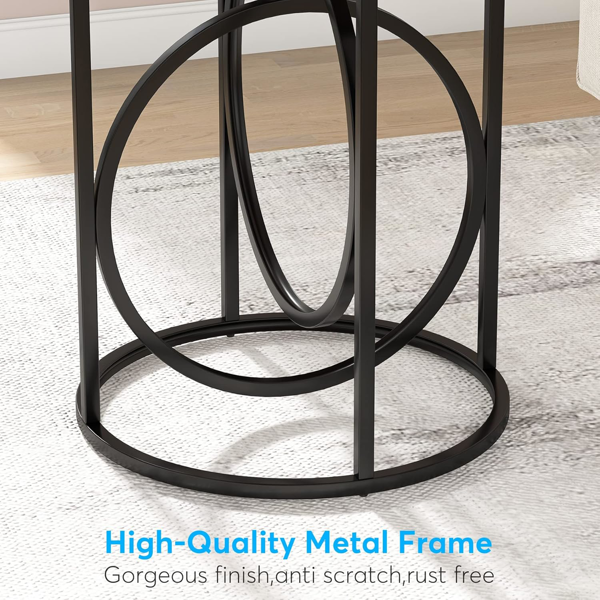 Wood End Table-6