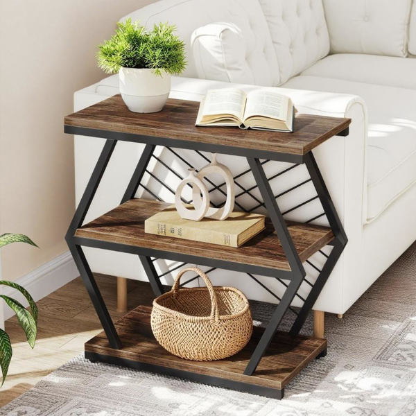 Wood End Table-4