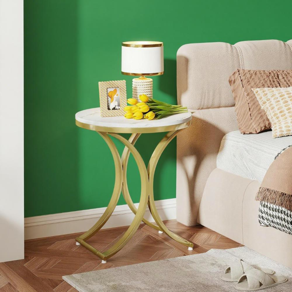 Wood End Table-7